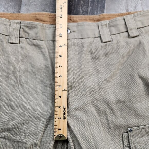Mens Duluth Trading Fire Hose Pant size 42x30 Canvas Heavy Duty Cargo Pants - Picture 7 of 11